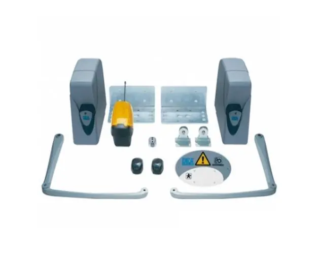 Kit automatizare poarta batanta Dea Angolo 24 NET/2, 2.5 m/canat, 24 V, 300 Kg/canat