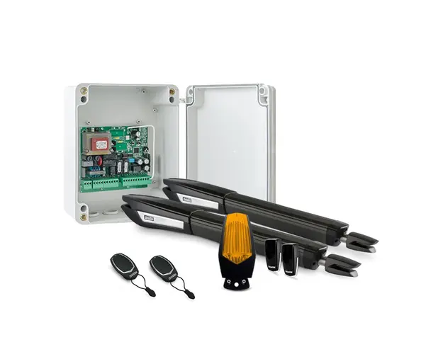 Kit automatizare poarta batanta Motorline JAG 400 - 230V, 500 Kg/canat, 5 m/canat, 300 W