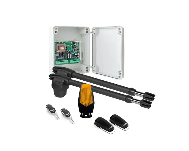 Kit automatizare poarta batanta Motorline LINCE 400 - 230V, 250 Kg/canat, 3 m/canat, 180 W