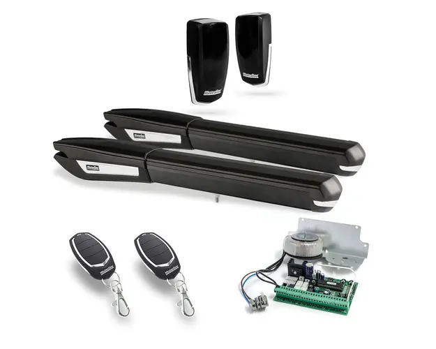 Kit automatizare poarta batanta Motorline PERSA400 24V, 2.5 m/canat, 300 Kg, 24 Vdc, 2300 N