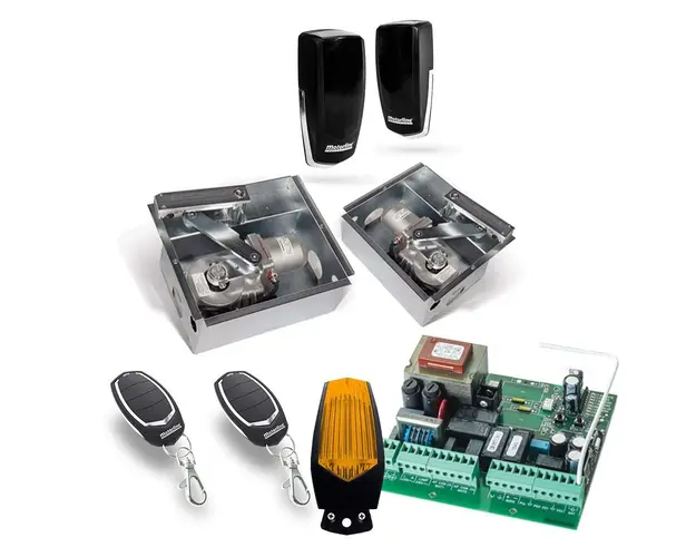 Kit automatizare poarta batanta Motorline SUBWING700, 2.5 m/canat, 230 Vac, 500 Kg/canat