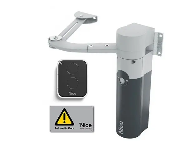 Kit automatizare poarta batanta Nice WALKY1024KCE, 100 Kg, 1.8 m, 24 Vdc