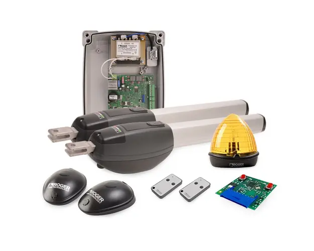 Kit automatizare poarta batanta Roger Technology BE20/410, Brushless, 4 m/canat, 230 V, 400 Kg