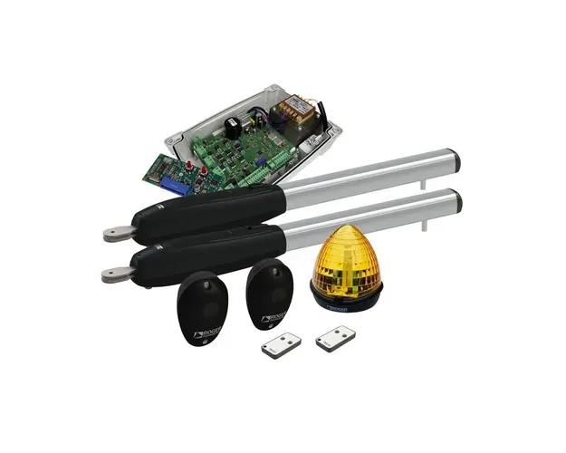 Kit automatizare poarta batanta Roger Technology KIT SMARTY 7, 7 m, 500 Kg, 230V AC