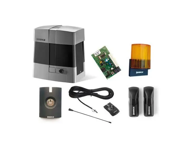 Kit automatizare poarta culisanta Beninca BULL15M, 1500 Kg, 220 Vac, 500 W