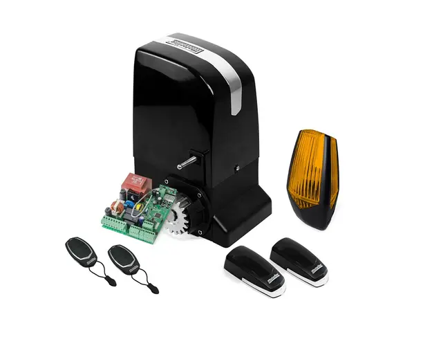 Kit automatizare poarta culisanta Motorline KIT OL2000, 15 m/canat, 2000 Kg, 1000 W, 110/230 V
