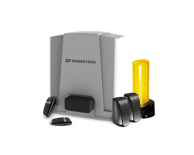 Kit automatizare poarta culisanta Powertech PL-800, 800 Kg, 8 m, 24 Vdc