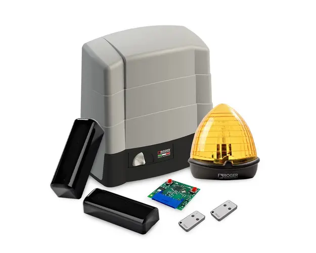 Kit automatizare poarta culisanta Roger Technology BG/1504 HS, Brushless, 1500 Kg/canat, 650 W