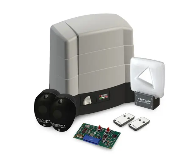 Kit automatizare poarta culisanta Roger Technology KIT BG/1604, 1600 Kg, 390 W, 36V