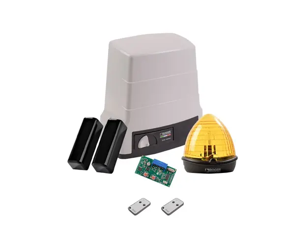 Kit automatizare poarta culisanta Roger Technology KIT BH30/605 HS, 600 Kg, 140 W, 24V