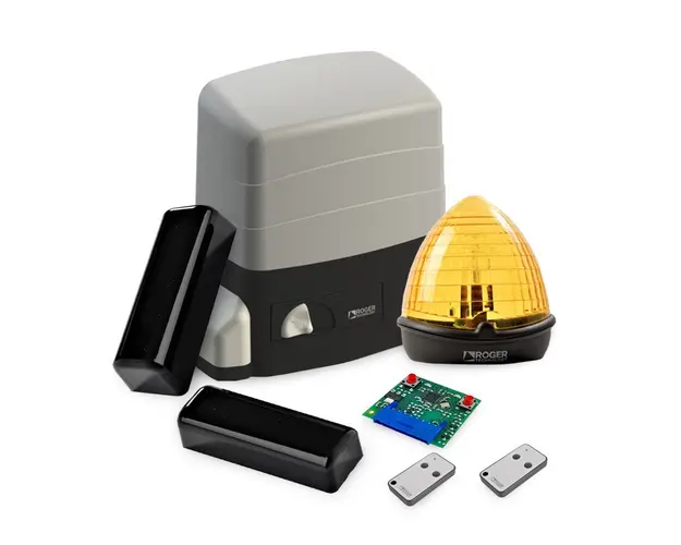 Kit automatizare poarta culisanta Roger Technology R30/1205, 1200 Kg, 230 V, 420 W