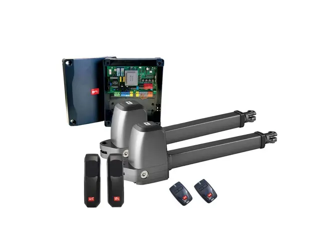 Kit automatizare porti batante BFT ATHOS-AC-A25-230V, 350 Kg/canat, 2.5 m/canat, 230 V