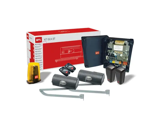 Kit automatizare porti batante BFT IGEEA-BT, 250 Kg/canat, 2.5 m/canat, 24 V