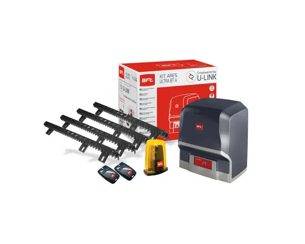 Kit automatizare porti culisante BFT ARES-1000-VELOCE, 1000 Kg, 24V, limitator electromecanic