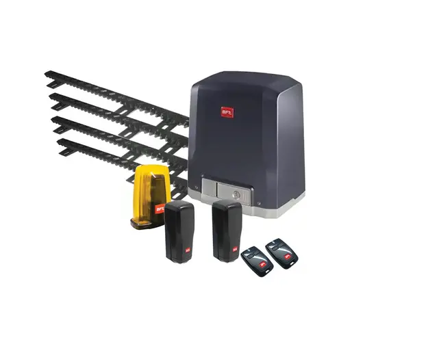 Kit automatizare porti culisante BFT DEIMOS-A400-BT-4XCREMALIERE, 400 Kg, 24 V, limitator electromecanic