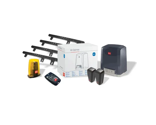 Kit automatizare porti culisante BFT DEIMOS-AC-800-SL-DN-4XCREMALIERA, 800 Kg, 230 V, limitator electromecanic