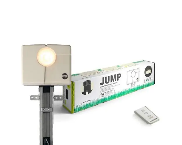 Kit automatizare usa garaj sectionala Byou JUMP, 2.6 m, 24 Vdc, 140 W