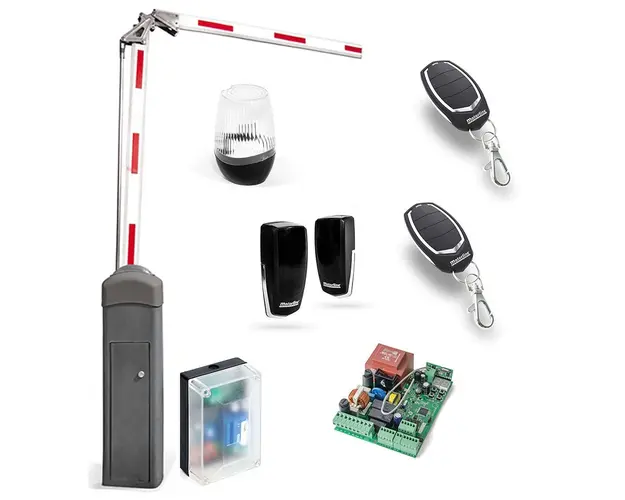 Kit bariera completa acces auto Motorline KBA5, 5 m, 230 Vac, IP 55