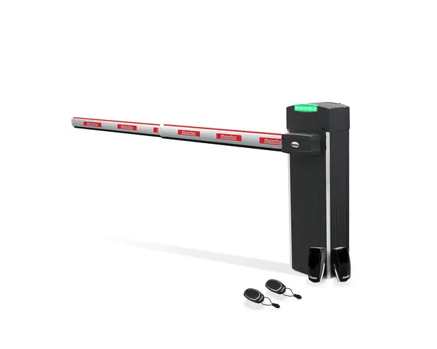 Kit bariera de acces auto extensibila cu LED Motorline KSIGMA X4, 4 m, 4.5 sec, 24Vdc