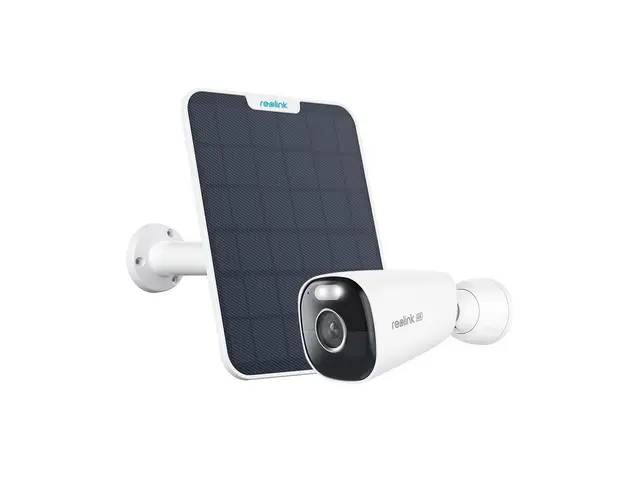 Kit camera supraveghere wireless Reolink Full Color Argus B360, 4K, Lumina alba / IR 10m, microfon si difuzor, slot card, vizualizare de pe telefon + panou solar