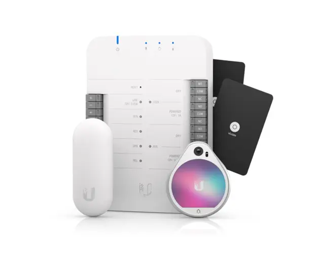 Sistem control acces IP Ubiquiti UniFi Starter UA-SK, card, 13.56 KHz, NFC, BLE 4, PoE