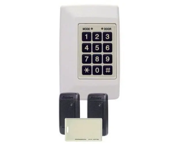 Sistem control acces Rosslare AC-115, cod, cartela, 125 KHz, max 8 usi