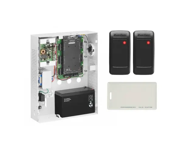 Sistem control acces Rosslare AC-225IP-KIT, card, 125 Khz, soft 