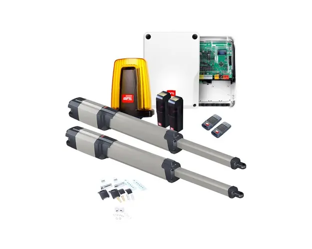 Kit automatizare poarta batanta BFT Kustos Ultra BT B25, 400 Kg/canat, 2.5 m/canat, 24V, 180 W