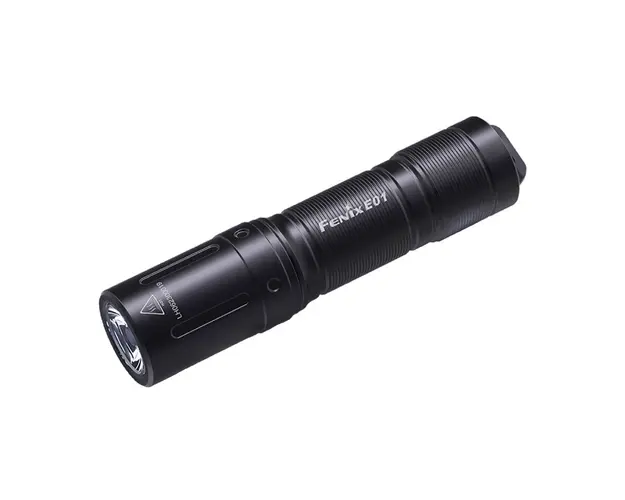 Lanterna profesionala Fenix E01 V2.0, 100 lumeni, 35 m, negru