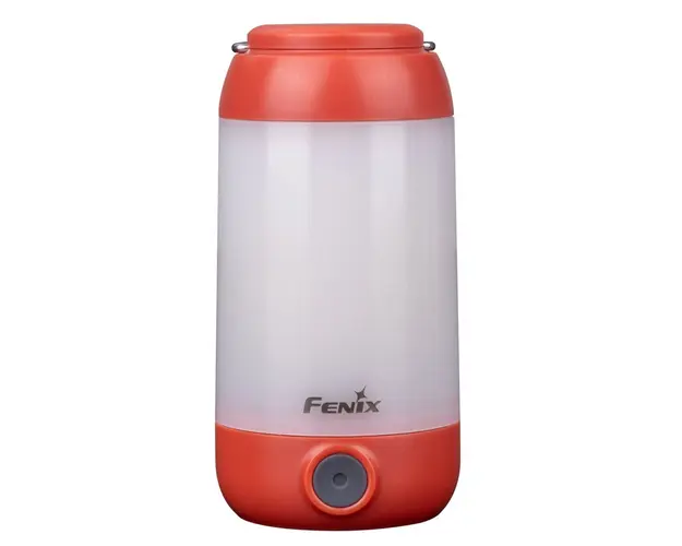 Lanterna reincarcabila pentru camping Fenix CL26R, 400 lumeni, 25 m, rosu
