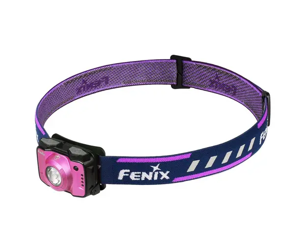 Lanterna reincarcabila pentru cap Fenix HL12R, 400 lumeni, 64 m, violet
