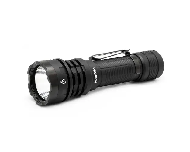 Lanterna tactica reincarcabila Acebeam P17, 4900 lumeni, 445 m, negru