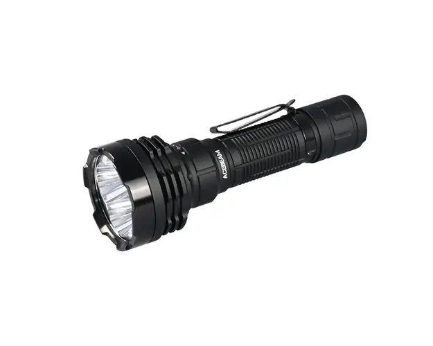 Lanterna tactica reincarcabila Acebeam P18, 5000 lumeni, 629 m