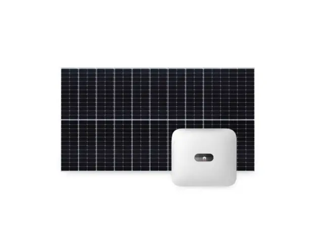 Sistem fotovoltaic 4 kW, invertor trifazat On Grid WiFi si 9 panouri Canadian Solar, 120 celule, 460W