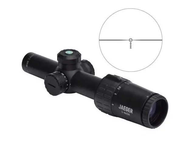 Luneta de arma pentru vanatoare Yukon Jaeger 1-4x24 HB01i