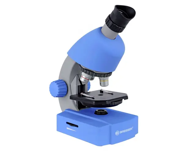 Microscop optic Bresser Junior 40x-640x albastru