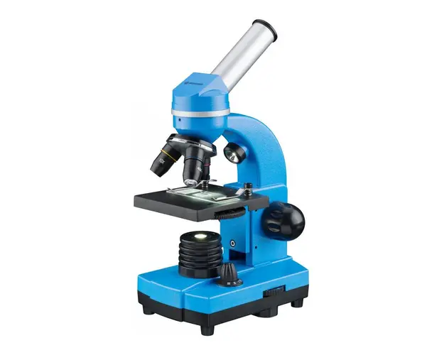 Microscop optic Bresser Junior Student Biolux SEL, albastru