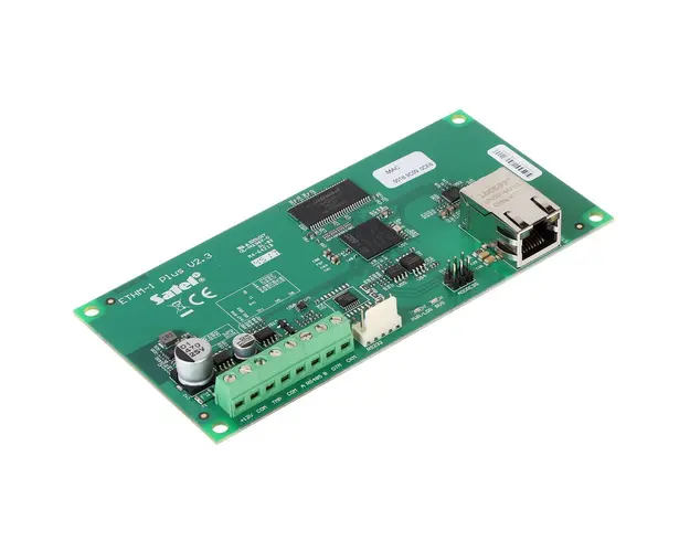 Modul de comunicare ethernet Satel ETHM-1 Plus, raportare TCP/IP sau UDP, DHCP, 12 VDC