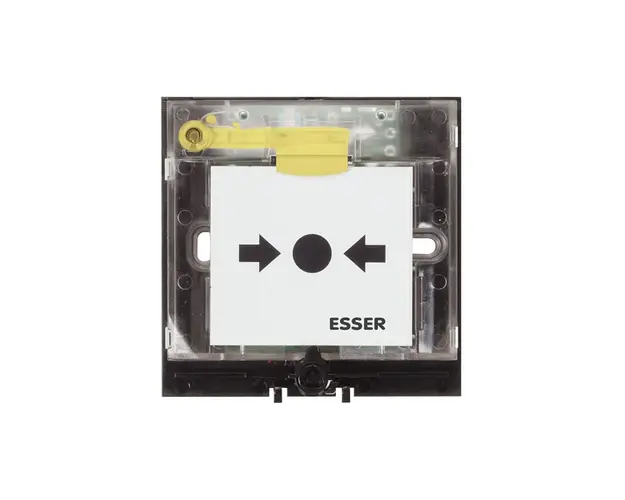 Modul electronic buton mic Esser 804956, cu geam, cu releu, fara izolator de bucla