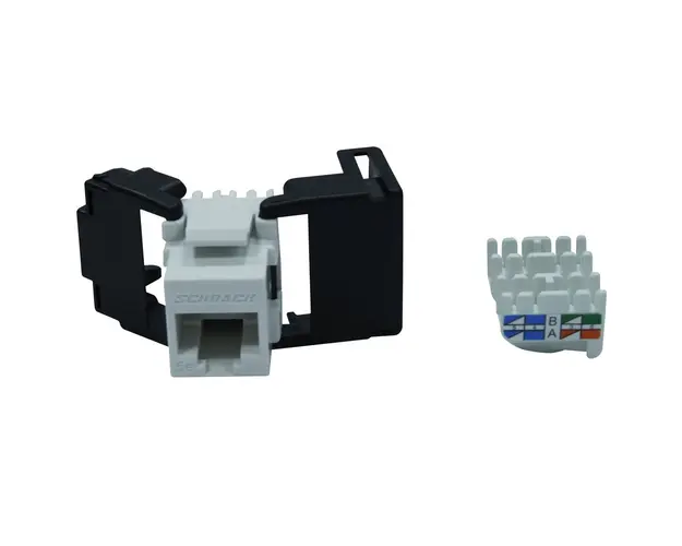 Modul RJ45 neecranat SCHRACK TOOLLESS LINE HSEMRJ5UWS, Cat.5e