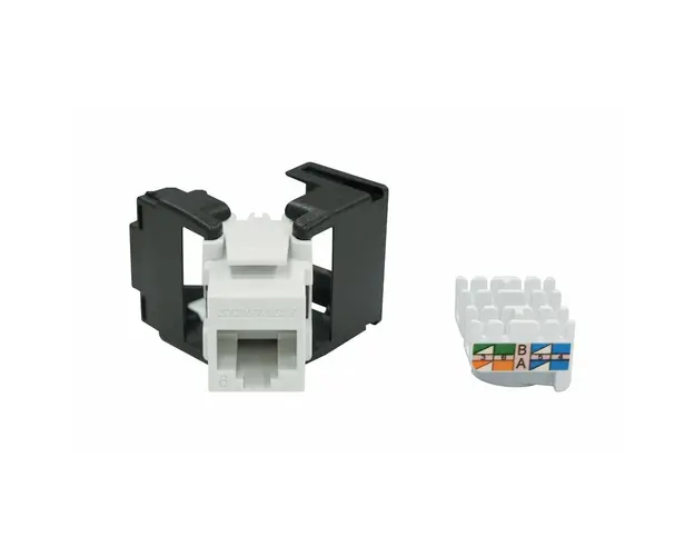 Modul RJ45 neecranat SCHRACK TOOLLESS LINE HSEMRJ6UWA, Cat.6 de-embedded