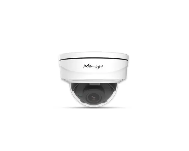 Camera supraveghere IP Dome Milesight MS-C8172-FPE, 8 MP, motorizata 2.7-13.5 mm, microfon, slot card, PoE
