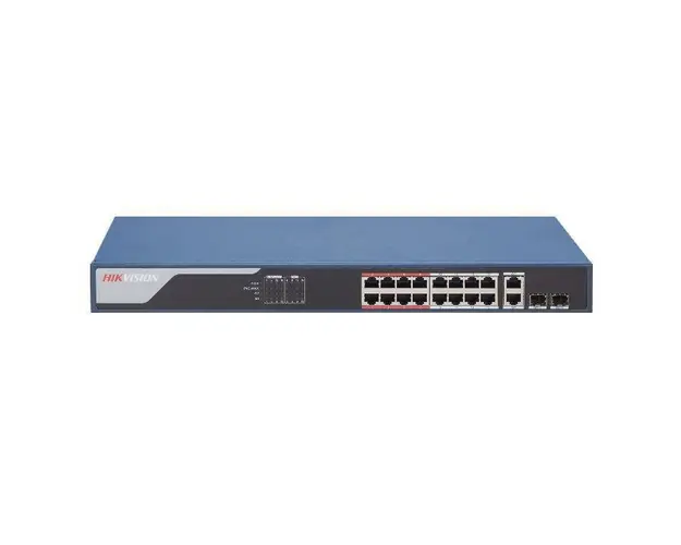 Switch 24 porturi Hikvision DS-3E1326P-SI, smart managed