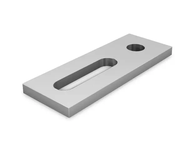Placa adaptoare aluminiu K2 System 2002545, M12, 40 mm x 90 mm