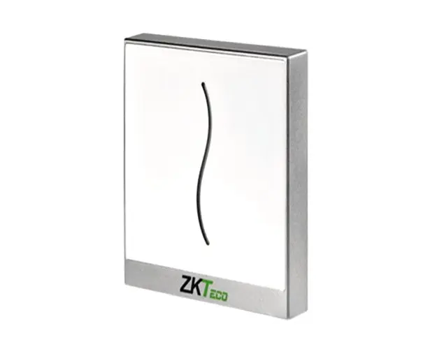 Cititor de proximitate Zkteco PROID10-W-WG-2, MF, 13.56 MHz, Wiegand, interior/exterior