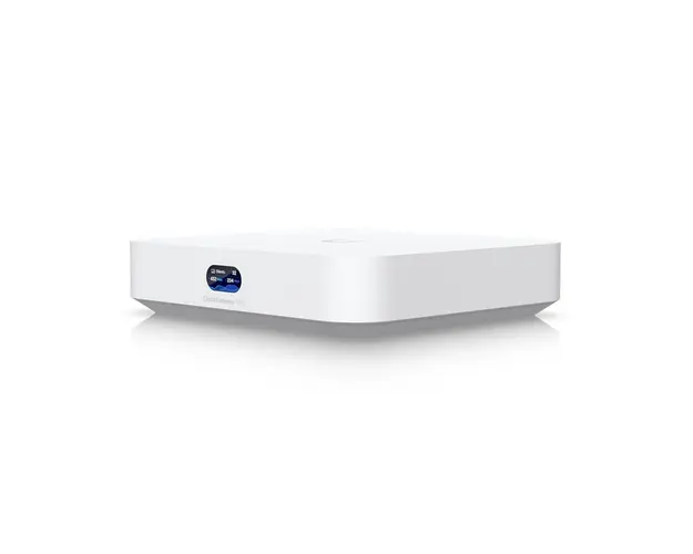 Router 5 porturi Ubiquiti UniFi Cloud Gateway Ultra UCG-ULTRA, 1x 2.5GbE RJ45, IDS/IPS 1Gbps, Bluetooth, 300+ utilizatori