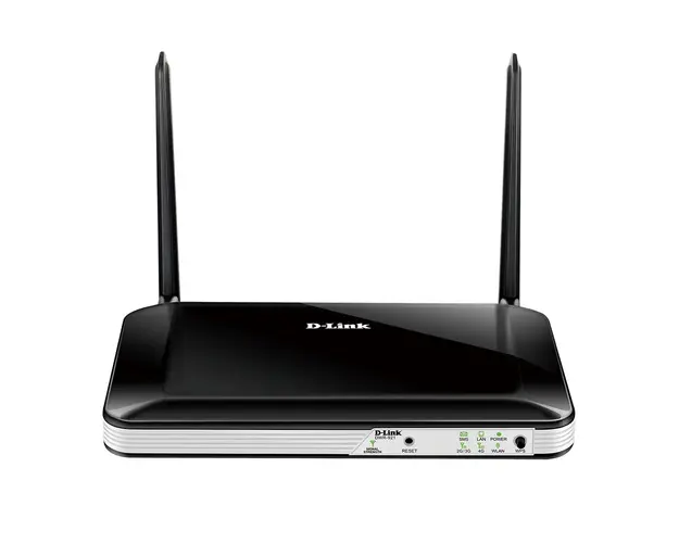 Router wireless D-Link DWR-921, 4G/LTE, 5 porturi, 2.4 GHz, 2 antene, 300 Mbps