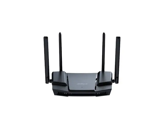 Router wireless Dahua AX18, 1.2 Gbps, 2.4/5 GHz, 3 porturi LAN, WiFi 6, 63 m