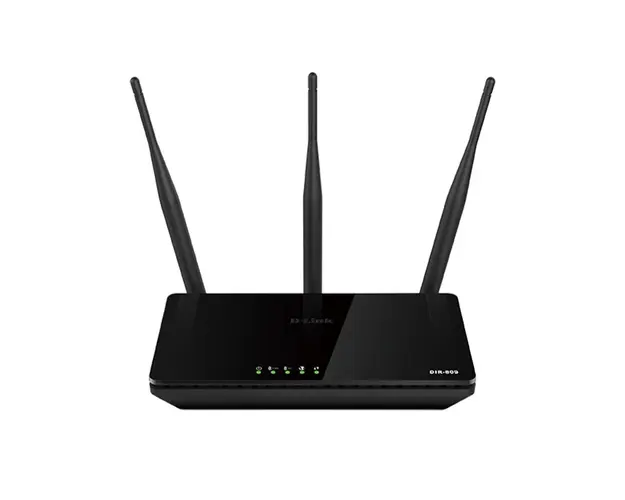 Router wireless Dual Band D-Link AC750 DIR-809, 5 porturi, 2.4/5.0 GHz, MIMO, 733 Mbps