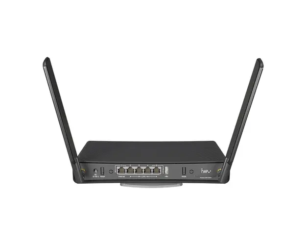 Router wireless Dual Band MikroTik RBD53IG-5HACD2HND, 5 porturi, 1200 Mbps, 2.4/5.0 GHz, PoE